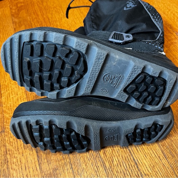 Kamik Snowfall P 2 Black/Charcoal 5 EU37 UK4.5 Youth Juniors Snow Boot - Picture 3 of 8